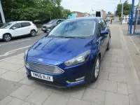 Used Ford Focus Titanium 2017 Blue Hatchback