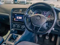Used VW Golf VII SE 110 HP (80 kW) 2018 Silver Hatchback