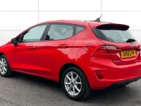 Used Ford Fiesta Zetec 100 HP (73 kW) 2019 Race red (standard paint) Hatchback