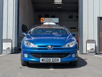 Used Peugeot 206 Allure 2005 Blue Cabriolet