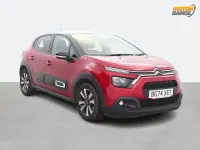 Begagnad Citroën C3 PureTech 2024 Röd Halvkombi