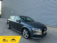 Used Audi A3 Sportback S-Line 150 HP (110 kW) 2019 Grey Hatchback