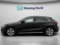 Begagnad Audi A3 Sportback e-tron S-Line 204 HK (150 kW) 2022 Svart Halvkombi