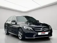 Used Mercedes C220 AMG line 170 HP (125 kW) 2015 Black Estate