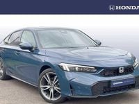 Begagnad Honda Civic Advance 2025 Blå Halvkombi
