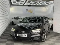 Used Audi A3 Black Edition 2019 Black Sedan