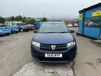 Used Dacia Sandero Ambiance 75 HP (55 kW) 2016 Blue Hatchback