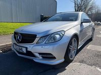Begagnad Mercedes E250 2013 Silver Sportkupé