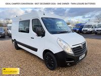 Used Vauxhall Movano 130 HP (95 kW) 2019 White MPV