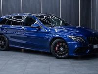 Used Mercedes C63 AMG Premium 476 HP (350 kW) 2018 Blue Estate