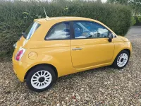 Used Fiat 500 69 HP (50 kW) 2013 Yellow Hatchback