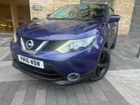 Used Nissan Qashqai N-Connecta 115 HP (84 kW) 2016 Blue SUV