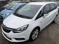 Used Vauxhall Zafira Tourer SRi 140 HP (102 kW) 2018 White MPV