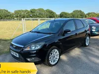 Used Ford Focus Zetec 125 HP (91 kW) 2009 Black Hatchback