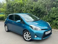 Used Toyota Yaris 2013 Turquoise Hatchback