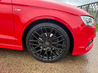 Used Audi A3 S-Line 184 HP (135 kW) 2015 Red Sedan