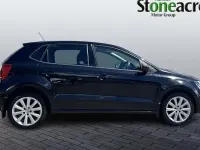 Used VW Polo Edition 75 HP (55 kW) 2017 Black Hatchback