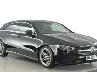 Used Mercedes CLA200 Shooting Brake AMG line 163 HP (119 kW) 2022 Black Estate