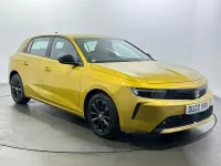 Used Vauxhall Astra Design Edition 2022 Yellow Hatchback