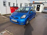 Used Toyota Aygo 68 HP (50 kW) 2011 Blue Hatchback