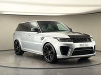 Used Land Rover Range Rover Sport SVR 575 HP (422 kW) 2021 Hakuba silver SUV