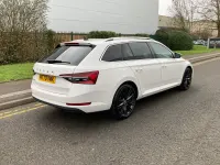 Used Skoda Superb SE L 150 HP (110 kW) 2021 White Estate