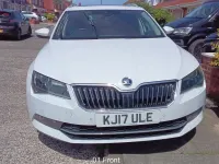 Used Skoda Superb LAURIN & KLEMENT 2017 White Estate
