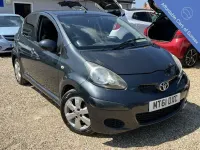 Used Toyota Aygo 68 HP (50 kW) 2011 Grey Hatchback