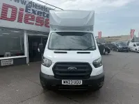 Used Ford Transit 130 HP (95 kW) 2023 White Cabriolet