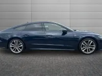Used Audi A7 Sportback Black Edition 201 HP (147 kW) 2022 Firmament blue Hatchback