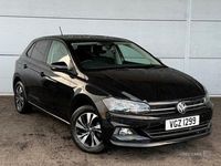 Used VW Polo Match 95 HP (69 kW) 2021 Black Hatchback