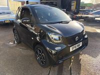 Used Smart ForTwo Cabrio Prime 71 HP (52 kW) 2018 Black Cabriolet