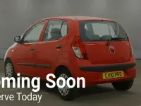 Used Hyundai i10 Classic 77 HP (56 kW) 2010 Red Hatchback