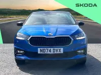 Used Skoda Fabia Design Edition 95 HP (69 kW) 2024 Blue Hatchback