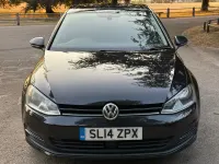 Used VW Golf VII SE 110 HP (80 kW) 2014 Black Hatchback
