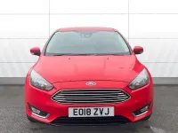 Used Ford Focus Titanium 150 HP (110 kW) 2017 Red Hatchback