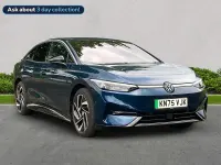 New VW ID.7 Pro 210 kW (286 HP) 2025 Blue Hatchback