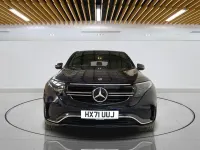 Usado Mercedes EQC400 AMG line 300 kW (408 HP) 2021 Azul SUV