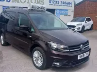 Begagnad VW Caddy Maxi Life 2018 Lila Minibuss