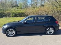 Used BMW 120 Sport Line 190 HP (139 kW) 2018 Black Hatchback