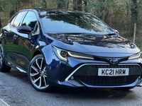 Used Toyota Corolla 122 HP (89 kW) 2021 Blue/black Hatchback