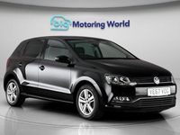 Used VW Polo Edition 75 HP (55 kW) 2017 Black Hatchback