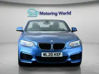 Used BMW 218 M Sport 136 HP (100 kW) 2020 Blue Cabriolet