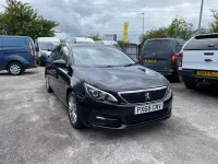 Begagnad Peugeot 308 Active 2018 Svart Kombi