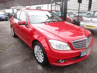 Used Mercedes C180 Elegance 156 HP (114 kW) 2010 Red Sedan