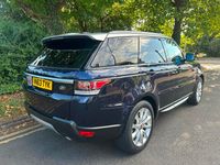 Begagnad Land Rover Range Rover Sport HSE 2013 Blå SUV
