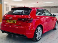 Used Audi A3 S-Line 180 HP (132 kW) 2014 Red Hatchback