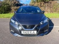 Begagnad Nissan Micra Tekna 92 HK (67 kW) 2022 Grå Halvkombi