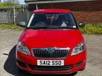 Used Skoda Fabia 2012 Red Hatchback
