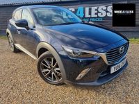 Begagnad Mazda CX-3 Inclusive 105 HK (77 kW) 2016 Blå SUV
